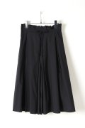 AULA AILA アウラアイラ STRETCH TYPEWRITER GAUCHO PANTS{-AEA}