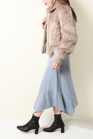 画像3: AULA AILA アウラアイラ ECO FUR BLOUSON{-AHA}