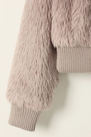 画像8: AULA AILA アウラアイラ ECO FUR BLOUSON{-AHA}