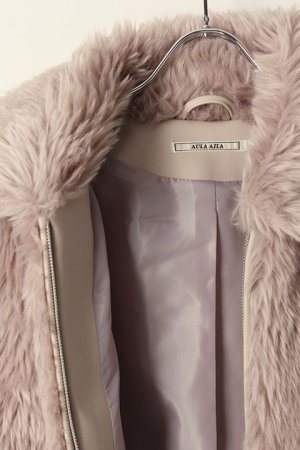 画像9: AULA AILA アウラアイラ ECO FUR BLOUSON{-AHA}