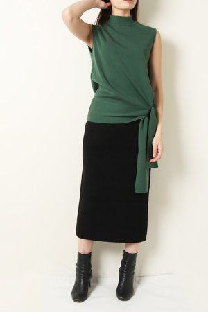 画像2: 【 50%OFF セール10,780円→5,390円】 AULA AILA アウラアイラ TIGHT RIB KNIT SKIRT{-AHA}