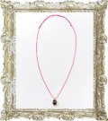 joujou ジュジュ MARK CHARM NECKLACE -RIBBON-{-}