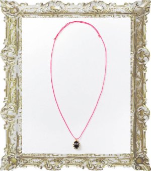 画像1: joujou ジュジュ MARK CHARM NECKLACE -RIBBON-{-}