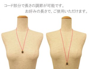 画像2: joujou ジュジュ MARK CHARM NECKLACE -RIBBON-{-}