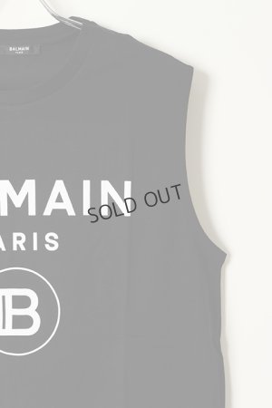 画像3: BALMAIN バルマン BH1 C&S TANK PRINT B-LOGO{11EC001B029-OPA-BAS}