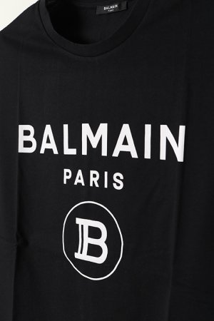 画像4: 【 30%OFF セール46,200円→32,340円】 BALMAIN バルマン BH1 C&S TANK PRINT B-LOGO{11EC001B029-OPA-BAS}