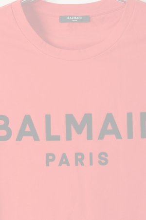 画像2: BALMAIN バルマン BH1 C&S TANK FLOCKY LOGO{11EC001B043-3KF-BAS}