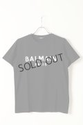 {SOLD}BALMAIN バルマン BF2 T-SHIRTS PRINT LOGO{11EF000B001-EAB-BAS}