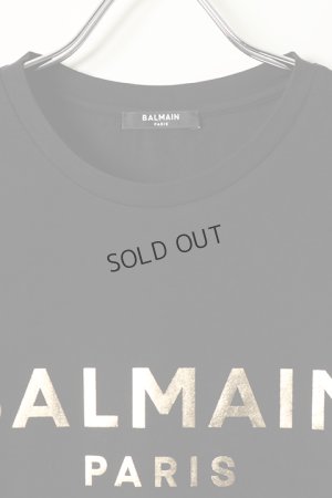 画像2: {SOLD}BALMAIN バルマン BF2 T-SHIRTS METALIC LOGO{11EF000B020-EAD-BAS}