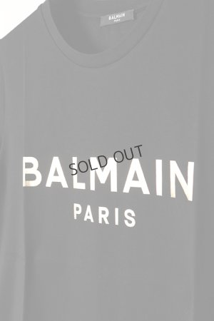 画像4: {SOLD}BALMAIN バルマン BF2 T-SHIRTS METALIC LOGO{11EF000B020-EAD-BAS}