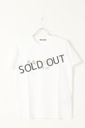 BALMAIN バルマン BF2 T-SHIRTS METALIC LOGO{11EF000B020-GAD-BAS}