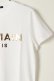 画像2: BALMAIN バルマン BH1 T-SHIRTS GOLD FOIL LOGO{11EF000B065-OFA-BAS} (2)