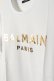 画像3: BALMAIN バルマン BH1 T-SHIRTS GOLD FOIL LOGO{11EF000B065-OFA-BAS} (3)