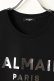 画像2: 【 30%OFF セール｜53,900円→37,730円】 BALMAIN バルマン BH1 T-SHIRTS SILVER FOIL LOGO{11EFM00B066-OPA/11EF000B066-OPA-BAS} (2)