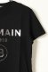 画像3: 【 30%OFF セール｜53,900円→37,730円】 BALMAIN バルマン BH1 T-SHIRTS SILVER FOIL LOGO{11EFM00B066-OPA/11EF000B066-OPA-BAS} (3)