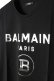 画像4: 【 30%OFF セール｜53,900円→37,730円】 BALMAIN バルマン BH1 T-SHIRTS SILVER FOIL LOGO{11EFM00B066-OPA/11EF000B066-OPA-BAS} (4)