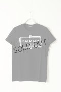 {SOLD}BALMAIN バルマン BH2 T-SHIRTS FRAME-LOGO{11EF000G065-EAB-BAS}