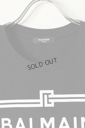 画像2: {SOLD}BALMAIN バルマン BH2 T-SHIRTS FRAME-LOGO{11EF000G065-EAB-BAS}