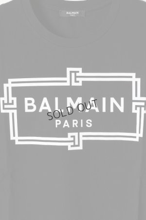 画像4: {SOLD}BALMAIN バルマン BH2 T-SHIRTS FRAME-LOGO{11EF000G065-EAB-BAS}