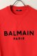 画像2: BALMAIN バルマン BH1 C&S SWEAT FLOCKY LOGO{11JQ005B042-3KF-BAS} (2)