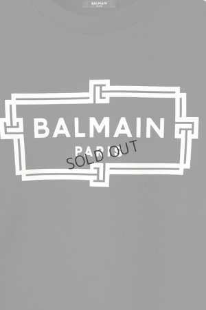 画像3: {SOLD}BALMAIN バルマン BH2 C&S SWEAT FRAME-LOGO{11JQ040G066-EAB-BAS}