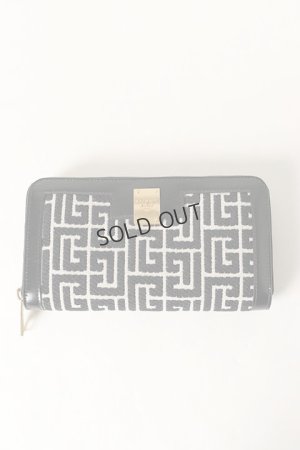 画像1: {SOLD}BALMAIN バルマン BF1 BAG 1945 WALLET MONOGRAM{-BAS}