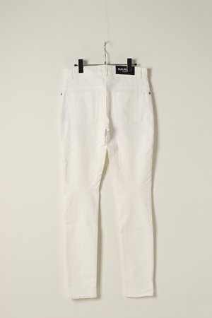 画像5: BALMAIN バルマン BH1 PANTS DENIM BIKER ZIP SLIM{11MG005032D-OFA-BAS}