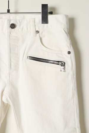 画像3: 【 30%OFF セール211,200円→147,840円】 BALMAIN バルマン BH1 PANTS DENIM BIKER EMBOSS{11MG030111D-OFA-BAS}