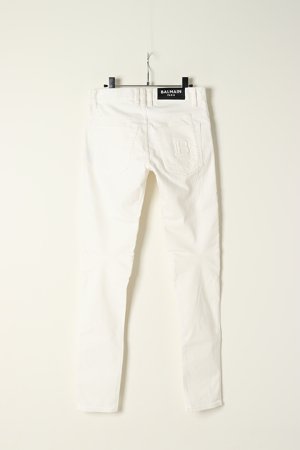 画像7: 【 30%OFF セール211,200円→147,840円】 BALMAIN バルマン BH1 PANTS DENIM BIKER EMBOSS{11MG030111D-OFA-BAS}