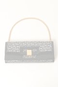   BALMAIN バルマン BF1 BAG 1945 BAUGETTE-MONOGRAM{-BAS}