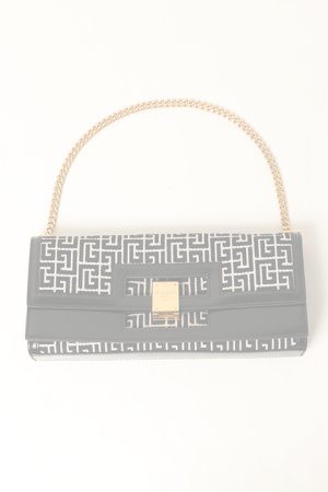 画像1:   BALMAIN バルマン BF1 BAG 1945 BAUGETTE-MONOGRAM{-BAS}