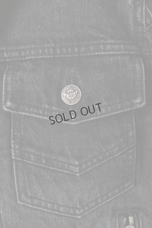 画像5: {SOLD}BALMAIN バルマン BH2 BLOUSON DENIM PRINT LOGO{11TCM15013D-OPA-BAS}