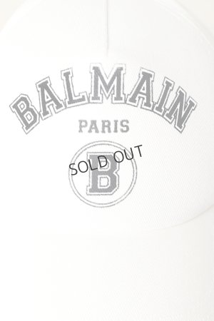 画像2: {SOLD}BALMAIN バルマン BH1 ACC CAP B-LOGO COTTON{11XA000B015-0FA-BAS}