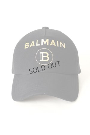画像3: {SOLD}BALMAIN バルマン BH1 ACC CAP B-LOGO COTTON{11XA000B016-EAD-BAS}