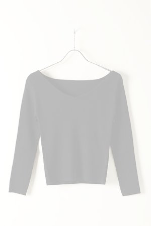画像5:  {SOLD} グレースコンチネンタル｜GRACE CONTINENTAL フリルボートネックニットトップ{0120443109-27BLK-BJA}