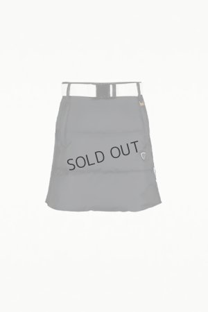 画像6: {SOLD}CPG GOLF シーピージーゴルフ 共地ベルト付きダウンスカート脇ニット{-BDA}