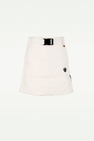 画像6: 【 40%OFF セール50,600円→30,360円】 CPG GOLF シーピージーゴルフ 共地ベルト付きダウンスカート脇ニット{-BDA}