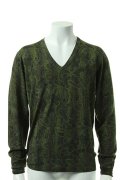 ETRO エトロ V-NECK STAMPATO SFI{12134-9704-0500-ACS}