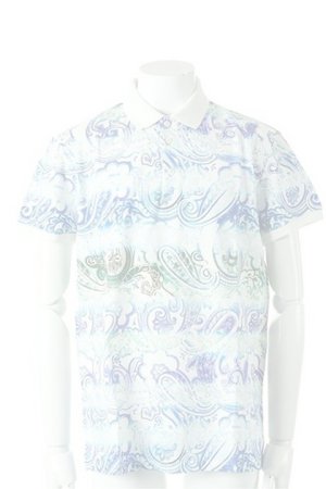 画像1:   ETRO エトロ POLO STAMPATA STRETC　ポロシャツ{-ACS}