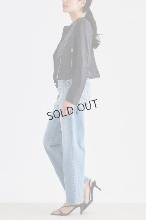 画像2: {SOLD}グレースコンチネンタル｜GRACE CONTINENTAL ライダースショートジャケット{0122304080-27BLK-BBA}