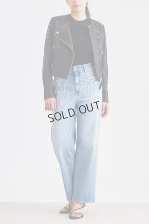 画像6: {SOLD}グレースコンチネンタル｜GRACE CONTINENTAL ライダースショートジャケット{0122304080-27BLK-BBA}