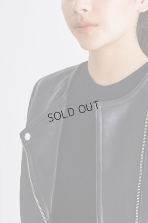 画像7: {SOLD}グレースコンチネンタル｜GRACE CONTINENTAL ライダースショートジャケット{0122304080-27BLK-BBA}