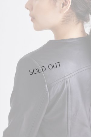 画像8: {SOLD}グレースコンチネンタル｜GRACE CONTINENTAL ライダースショートジャケット{0122304080-27BLK-BBA}