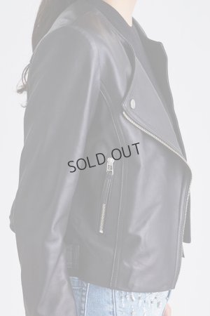 画像9: {SOLD}グレースコンチネンタル｜GRACE CONTINENTAL ライダースショートジャケット{0122304080-27BLK-BBA}