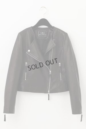 画像11: {SOLD}グレースコンチネンタル｜GRACE CONTINENTAL ライダースショートジャケット{0122304080-27BLK-BBA}