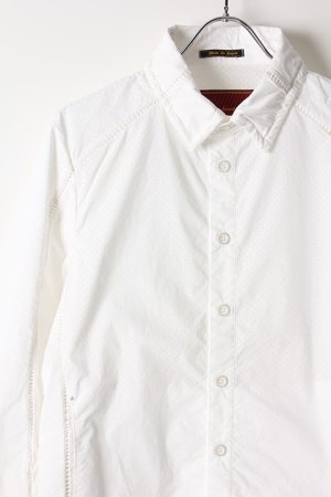 画像3: Cherry Sunburst チェリーサンバースト 505×T400 TYPEWRITER PUNCHING #0 OVERLOCK SIDE POCKET SHIRT{-AIS}