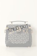 {SOLD}BALMAIN バルマン BF1 BAG BBUZZ 23-MONOGRAM{12DB599TJGH-GFE-BAA}