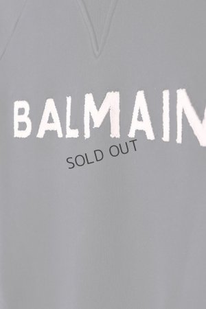 画像3: {SOLD}BALMAIN バルマン BH1 C&S SWEAT CUT LOGO{12JQ005B112-SDN-BAA}