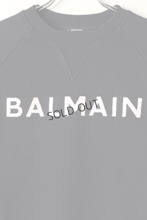 画像5: {SOLD}BALMAIN バルマン BH1 C&S SWEAT CUT LOGO{12JQ005B112-SDN-BAA}