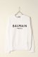 画像1: BALMAIN バルマン BH2 C&S SWEAT PRINT LOGO{12JQ005B151-GAB-BAA} (1)